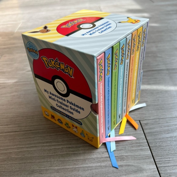 Pokemon My Awesome Pokemon Mini-Trainer Guide Collection Box Set 8 Books - Picture 1 of 7